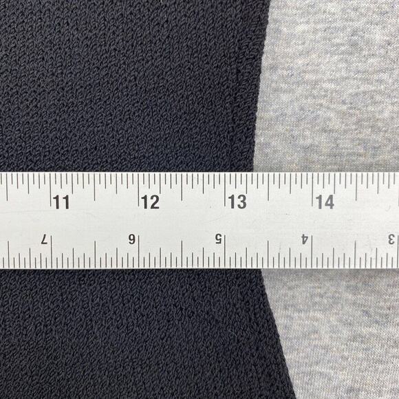 St John Dress Womens 4 Maria Gray Black Santana Knit Evening Formal Sexy - Picture 11 of 12